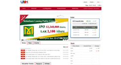 Desktop Screenshot of lsx.com.la